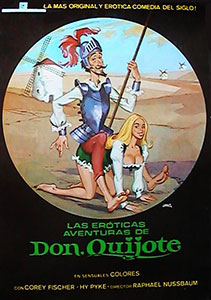 Las Eróticas aventuras de Don Quijote – Raphael Nussbaum (1976)