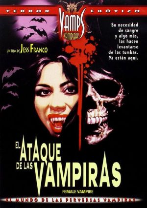 cartel de Lady Drácula. El ataque de las vampiras (La mujer vampiro)