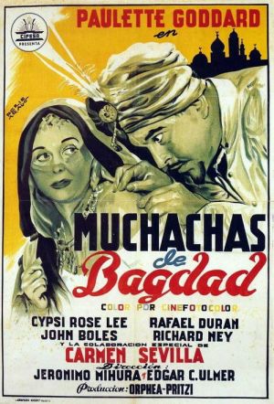 cartel de Muchachas de Bagdad