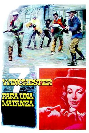 cartel de 7 Winchester para una matanza